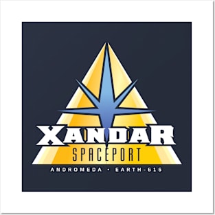 Xander Spaceport Posters and Art